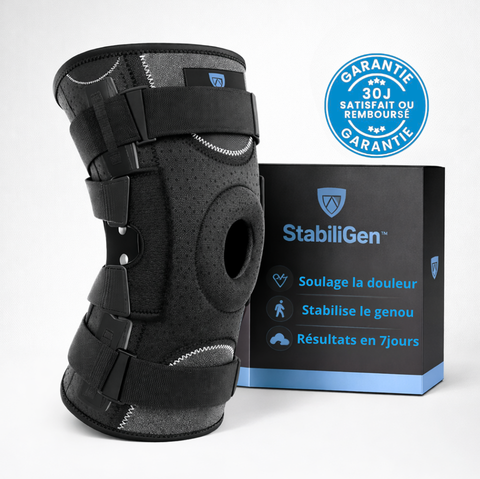 StabiliGen™ – Le maintien du genou pour bouger en toute confiance