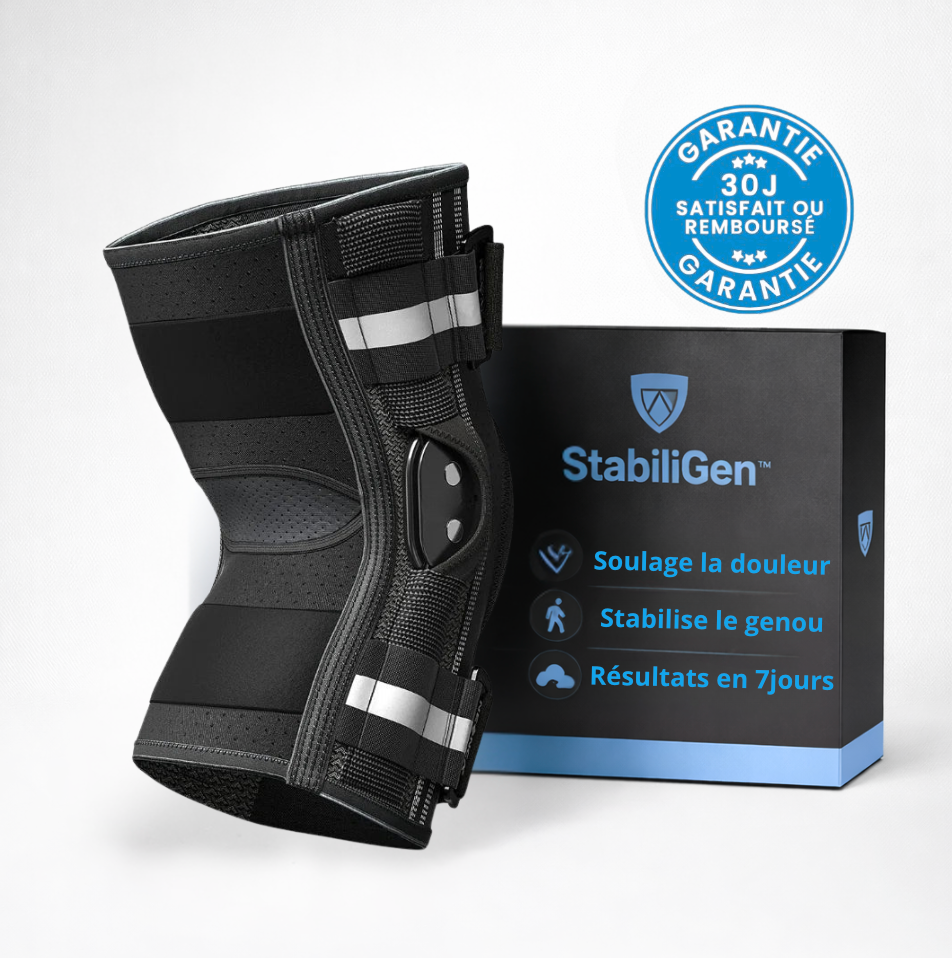 StabiliGen™ – Le maintien du genou pour bouger en toute confiance