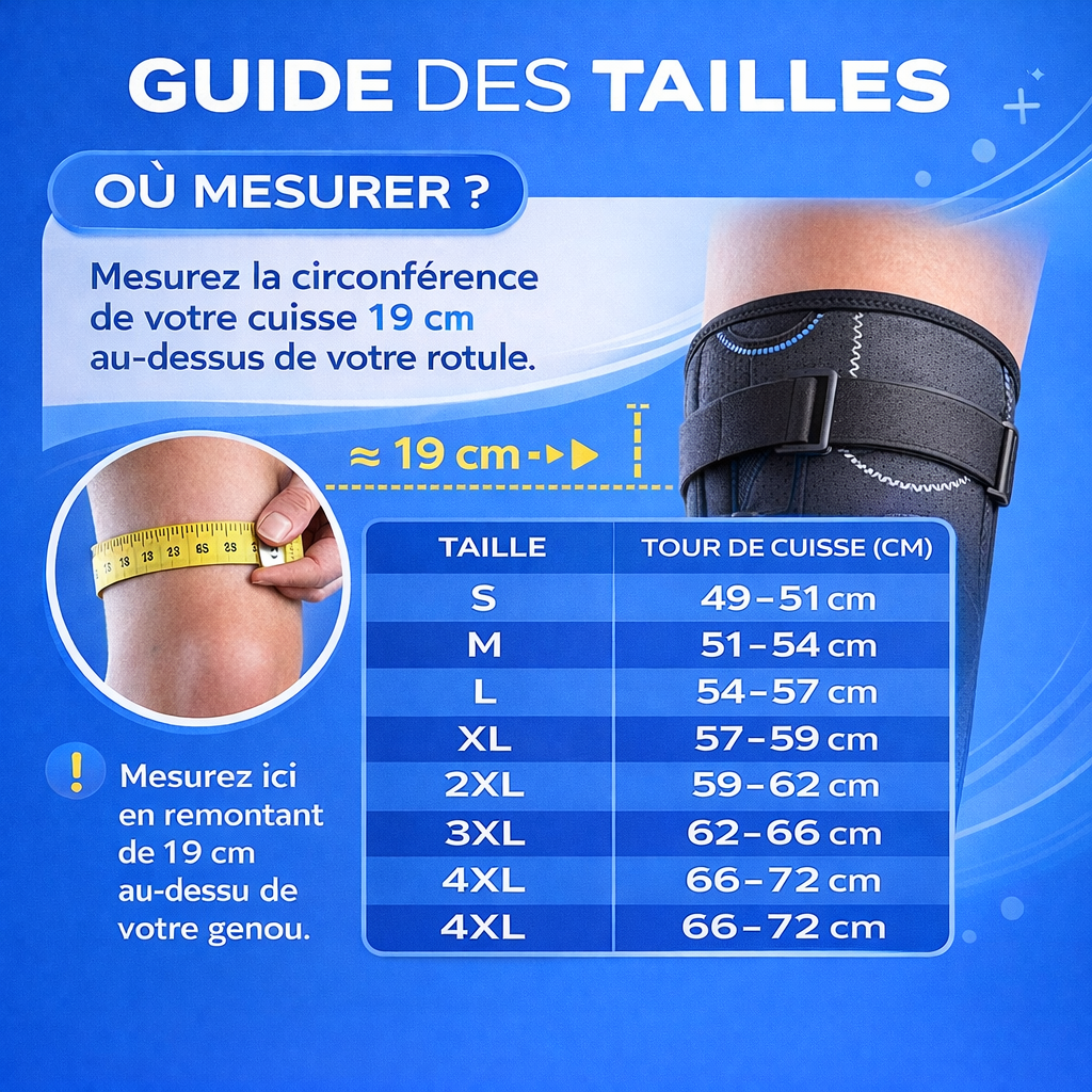 StabiliGen™ – Le maintien du genou pour bouger en toute confiance